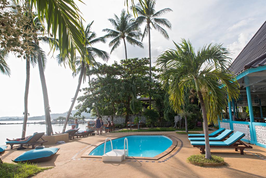 Blu' Beach Bungalows Lamai Beach  Buitenkant foto